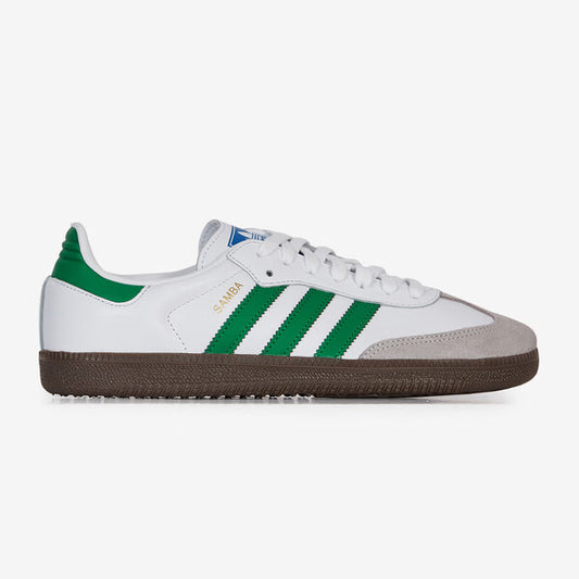 Adidas Samba Hvid/Grøn | Køb én = få én gratis