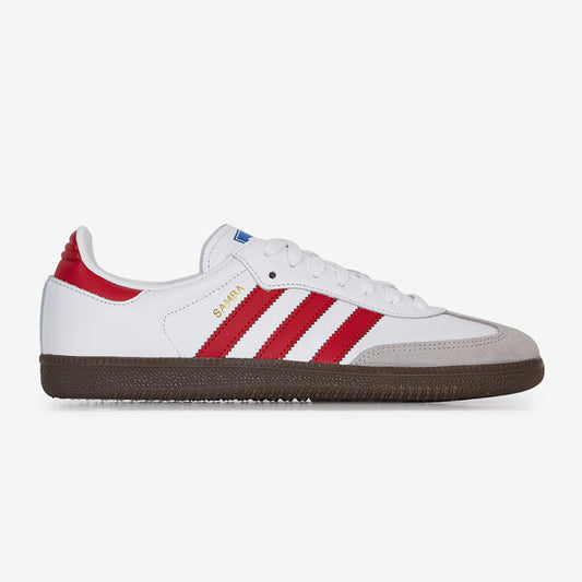 Adidas Samba Hvid/Rød | Køb én = få én gratis