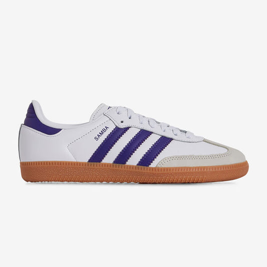 Adidas Samba Hvid/Lilla | Køb én = få én gratis